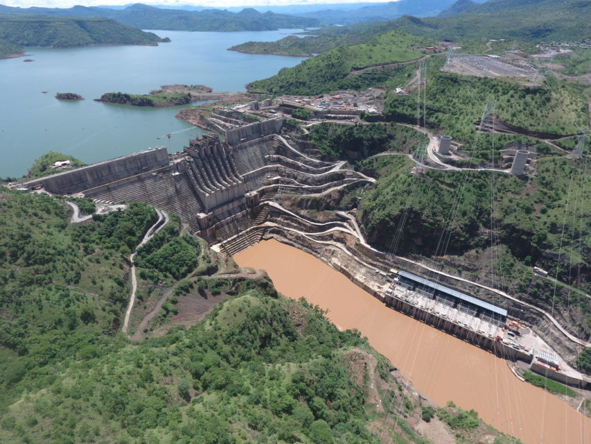 GIBE DAM III, Existing dam
