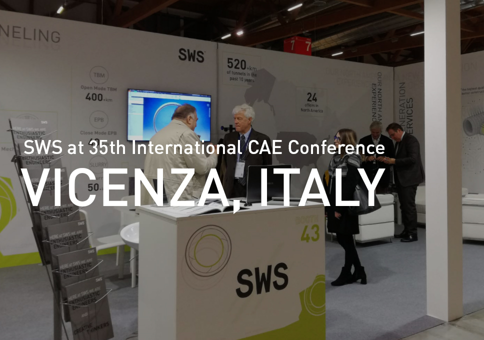 SWS at 35th International CAE Conference in Vicenza, Italy