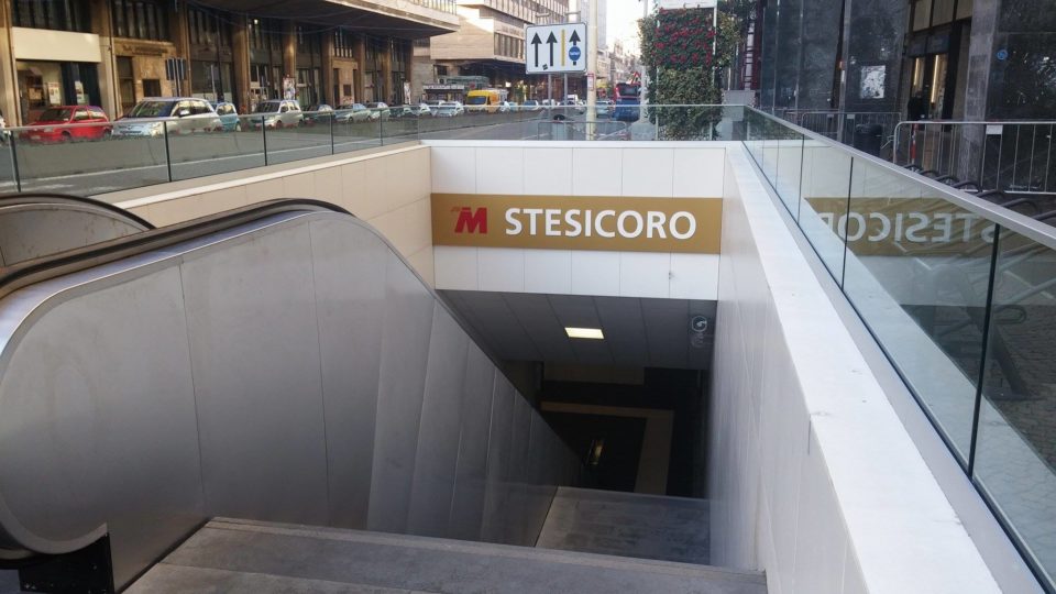 Catania metro, Stesicoro station