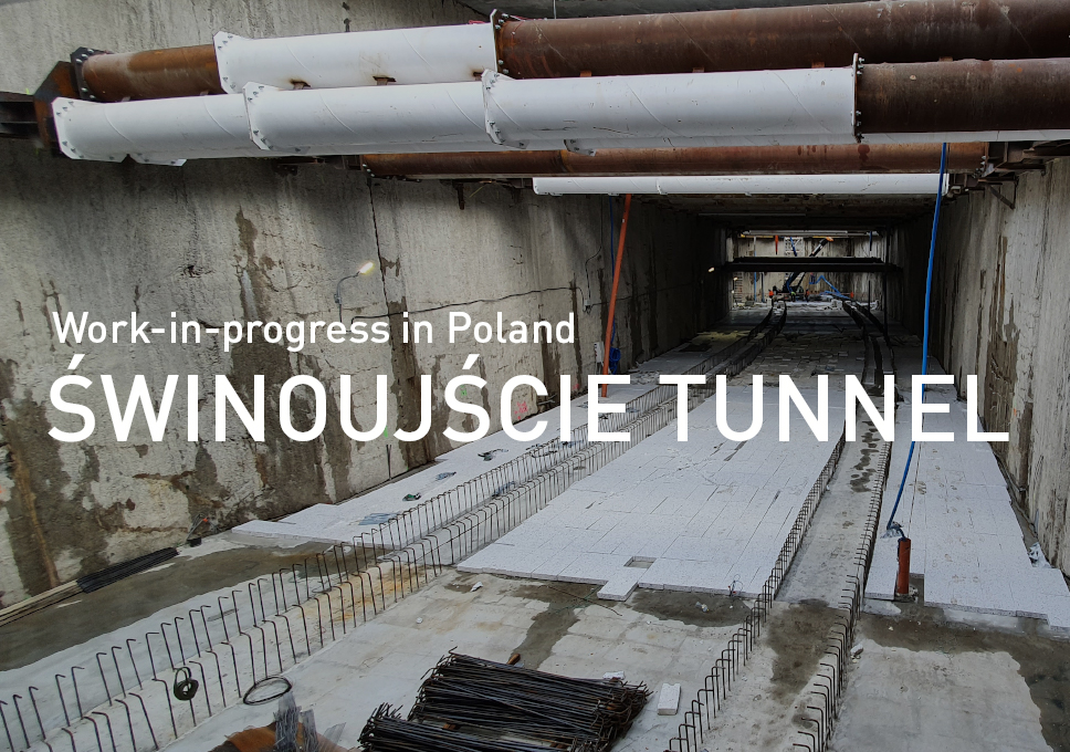 Work-in-progress on Świnoujście tunnel in Poland!