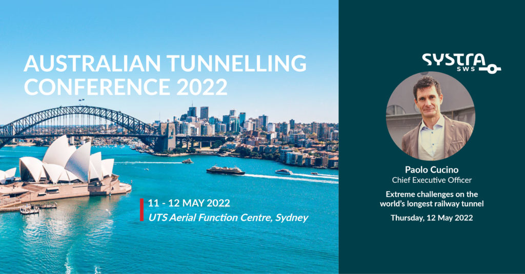 SYSTRA SWS CEO at the Australian Tunnelling Conference 2022