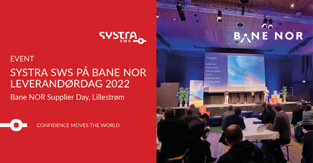 SYSTRA SWS på Bane NOR Leverandørdag 2022