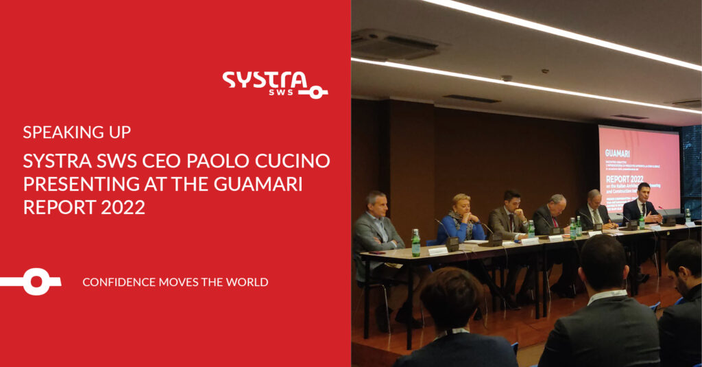 SYSTRA SWS CEO Paolo Cucino presenting at the Guamari Report 2022